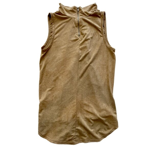 STELLA LUCE Faux Suede Sleeveless Top - Picture 4 of 9